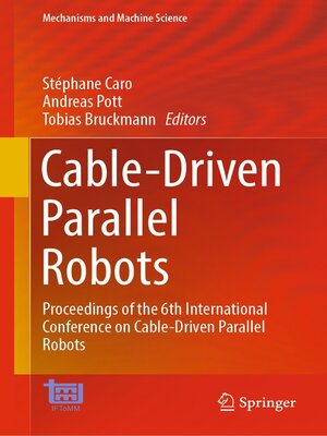 cover image of Cable-Driven Parallel Robots